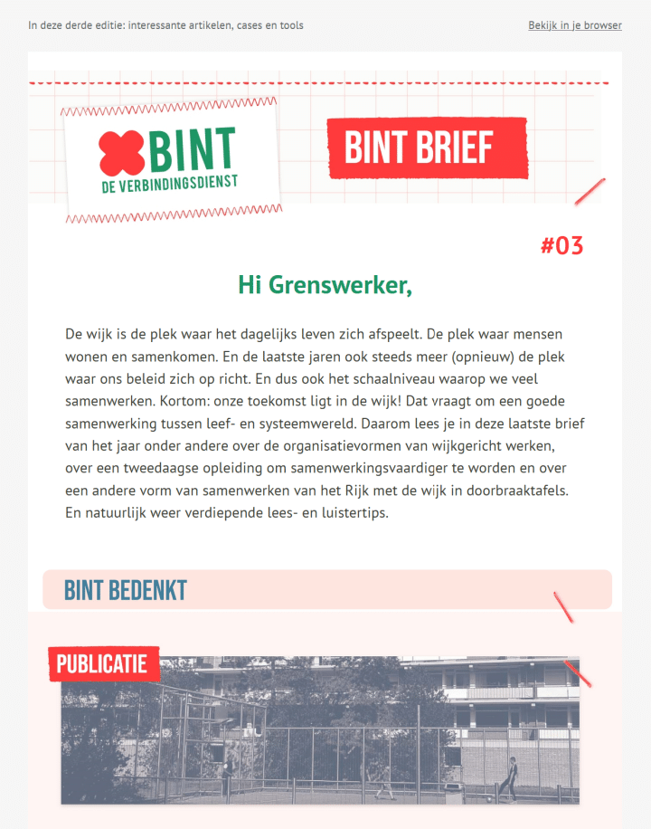 BINT Brief over samenwerken - Editie 03